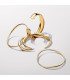Pulsera Rígida Abierta Forma Orgánica Pandora - 563310C00 Pulsera Rígida Abierta Forma Orgánica Pandora - 563310C00