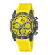 Reloj Lotus Deportivo Amarillo con correa de caucho para hombre - 18974/5