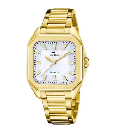 Reloj Dorado para Mujer con caja cuadrada - 18970/2