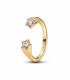 Anillo Abierto Estrellas Fugaces Pandora - 163582C01 Anillo Abierto Estrellas Fugaces Pandora - 163582C01