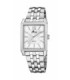 RELOJ LOTUS SQUARE SERIES 18983/1 PLATEADO CORREA DE ACERO INOXIDABLE 316L, HOMBRE - 18983/1