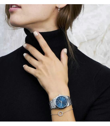 BASIC 36MM BLUE DIAL IPS BRACELET - RA594202