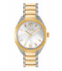 Reloj analógico con movimiento suizo, esfera de nácar y brazalete de de eslabones acero bicolor Tous Now - 3000141400