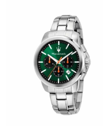 Reloj Maserati Hombre Acero Esfera Verde R8873621043 - R8873621043