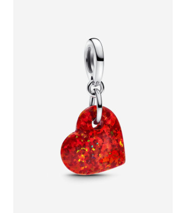 Charm Colgante Corazón Rojo Opalescente - 793348C01
