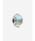 Charm de Cristal de Murano Pluma Curvada - 792577C00