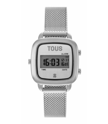 Reloj digital TOUS D-Logo Mini con brazalete de acero inoxidable. - 3000139600