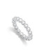 Anillo de acero chapado en plata 999 colección Laura Escanes - 14319A01400