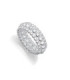 Anillo de acero chapado en plata 999 colección Laura Escanes - 14318A01600