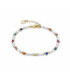 Pulsera con Madreperla Blanca acabado oro 18k - Xolau - SGBX0111500