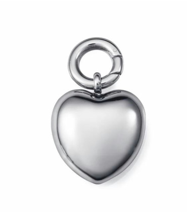 Motivo colgante de acero colección Laura Escanes de corazón - 14231M01000
