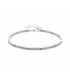Pulsera de Plata de Ley 925 y Circonita Brillante acabado en rodio - Thuki - BX1850000