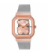 RELOJ TOUS analógico con brazalete de acero y acero rosado D-Bear Party - 3000143600