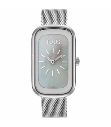 RELOJ TOUS analógico con esfera de nácar y brazalete de acero T-Band Club - 3000140600