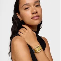 RELOJ TOUS analógico con brazalete de acero y acero dorado D-Bear Party - 3000143500