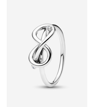 Anillo Nudo InfinitoPlata de primera ley - 193759C01
