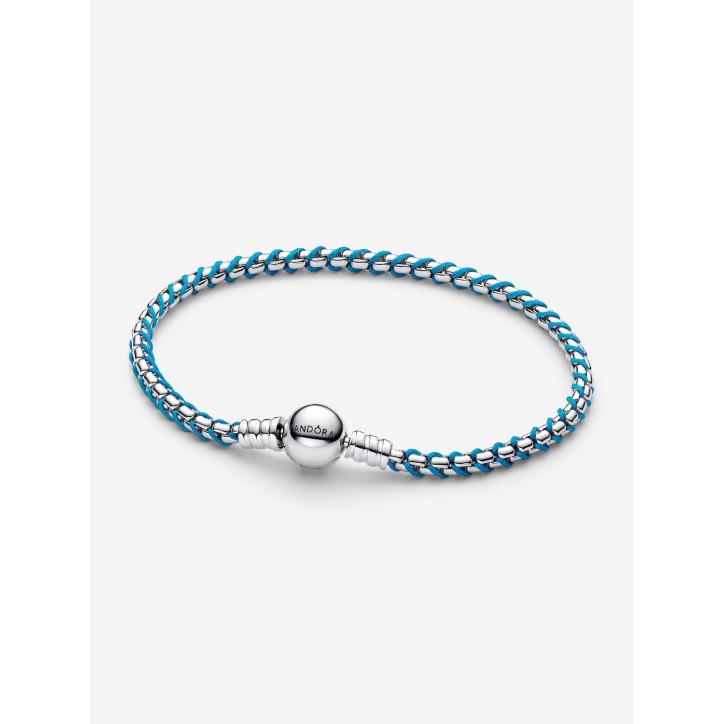 Pulsera Cadena Caja Cordón Azul - 593816C01