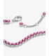 Pulsera Tenis Rosa Brillante - 591469C04 Pulsera Tenis Rosa Brillante - 591469C04