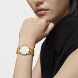 RELOJ TOUS analógico con brazalete de acero IPG dorado y esfera de nácar Epic Icon Mesh - 3000135900