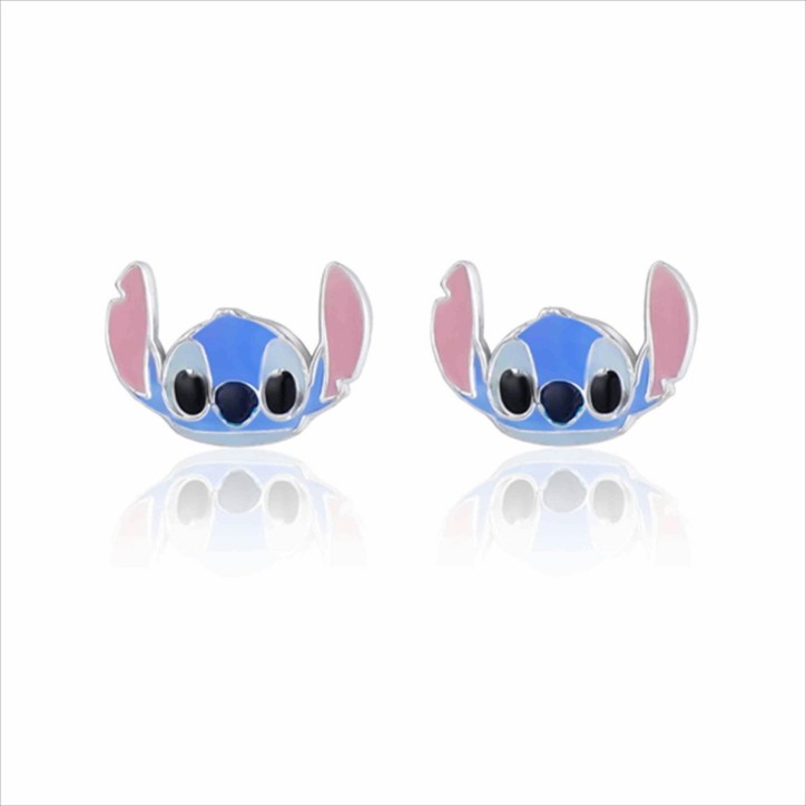 Pendientes Disney Stitch Plata 925