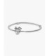 Pulsera Moments en plata de ley Retrato de Minnie Brillante - 597770CZ
