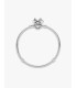 Pulsera Moments en plata de ley Retrato de Minnie Brillante - 597770CZ