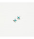 Pendientes SuperAgatha Estrella Azul - 071SUP