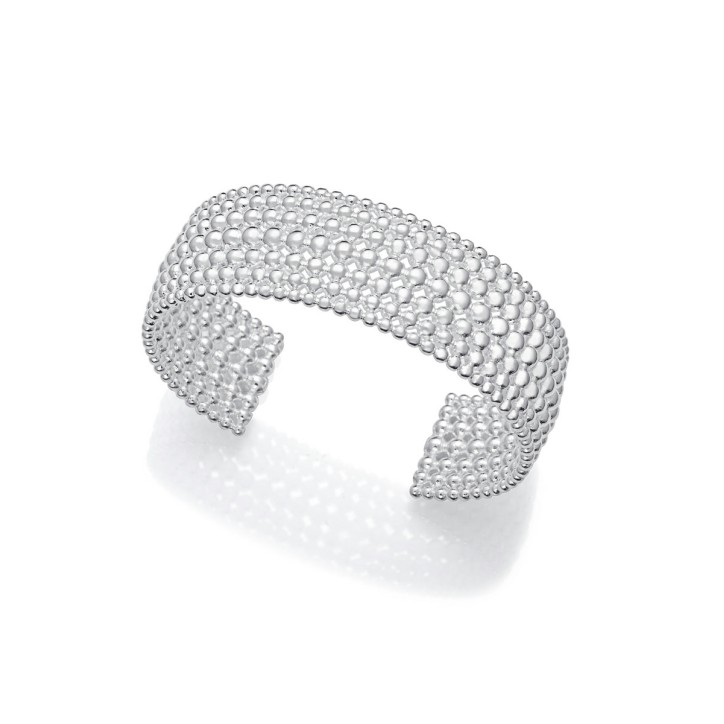 Pulsera de acero chapado en plata 999 colección Laura Escanes - 14317P01000