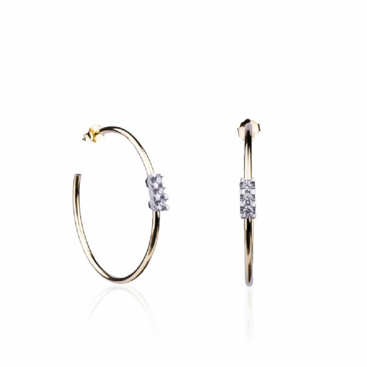 Pendientes Roma Aros Circonitas - 39.PE.05.D