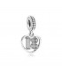 Charm colgante en plata de ley 18 años de amor - 797262CZ