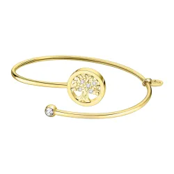 Pulsera Abierta Rígida para mujer con Árbol de la Vida - LS2169/2/8