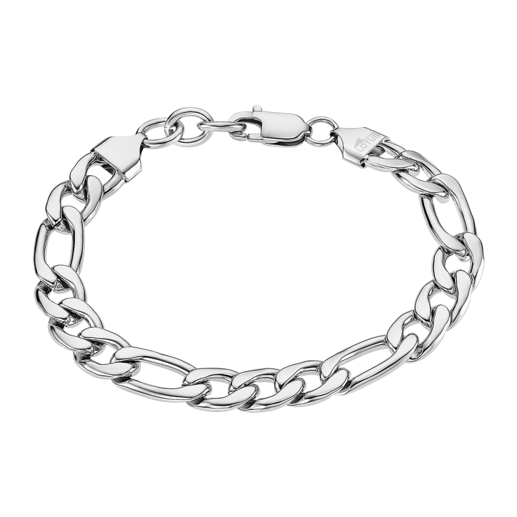 PULSERA LOTUS STYLE MEN IN BLACK ACERO INOXIDABLE - LS2362/2/1