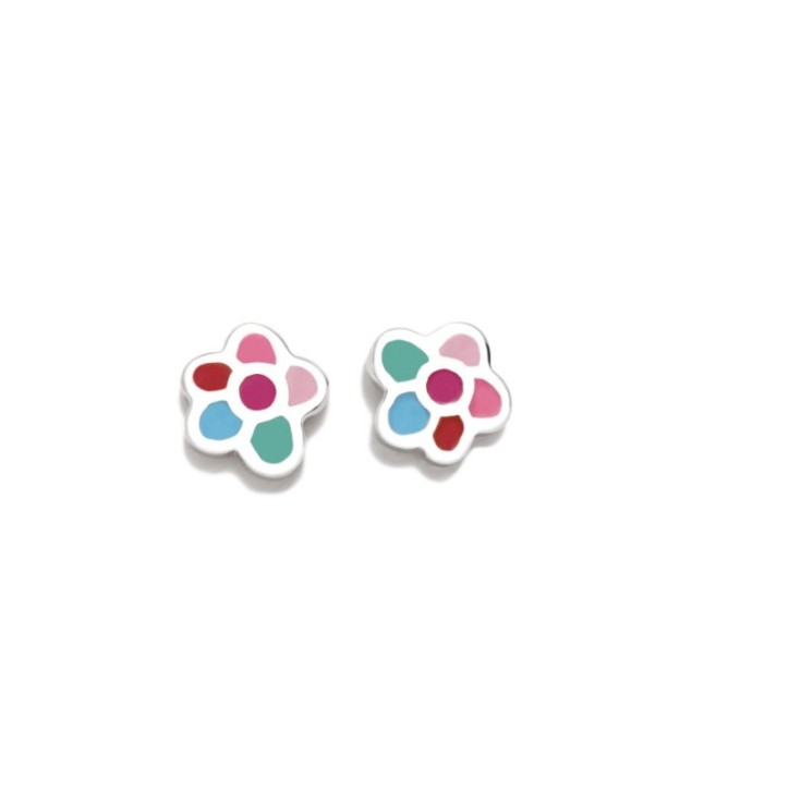 Pendientes para Bebé de Flor de Colores de Agatha Ruiz de la Prada - 091NBE