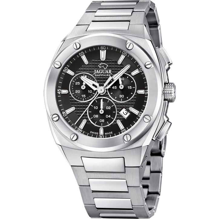 Reloj Jaguar para Hombre de Acero y Cristal de Zafiro - J805/D