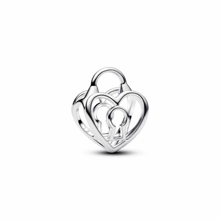 Charm Candado Corazón en Filigrana Pandora - 794358C00