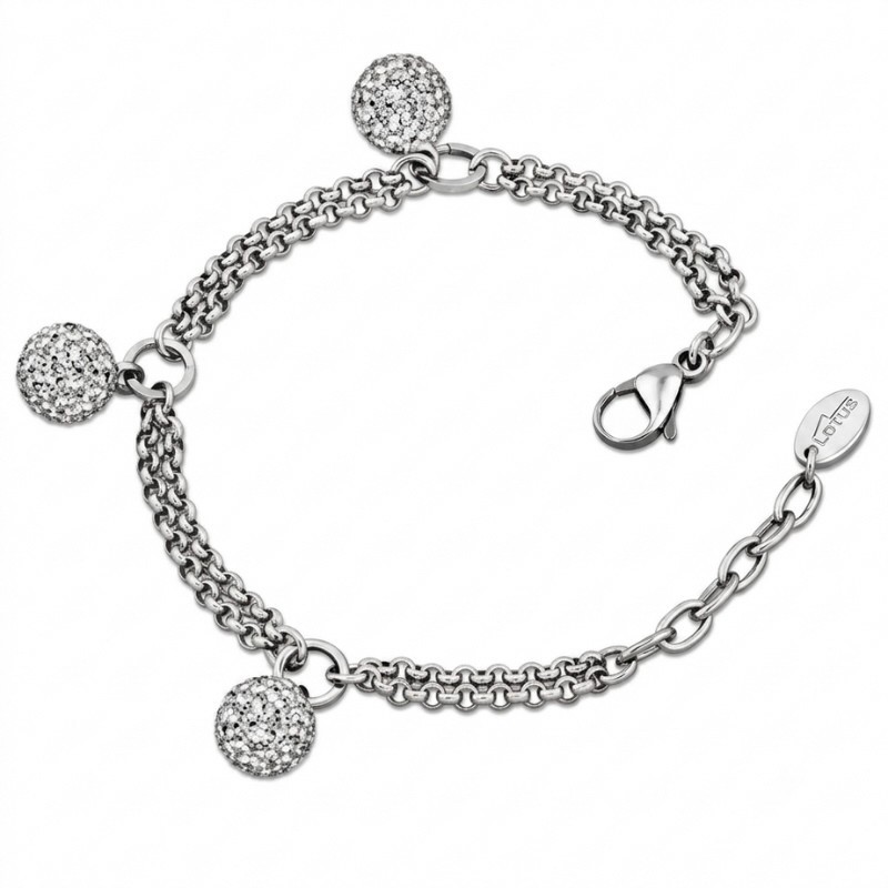Pulsera con Circonitas Mujer Lotus Style - LS1406/2/1 Pulsera con Circonitas Mujer Lotus Style - LS1406/2/1