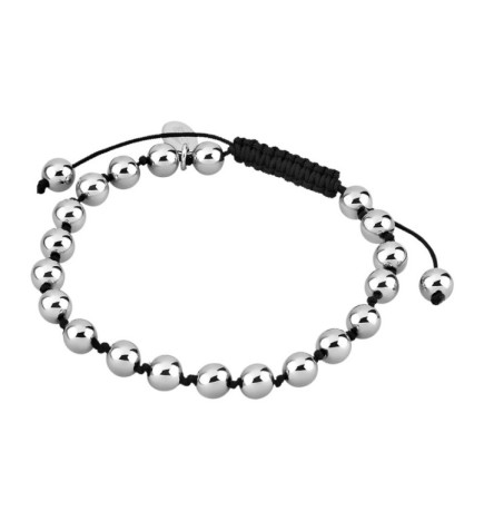 Pulsera Bolas Plateadas para Hombre de Lotus Style - LS1455-2/1
