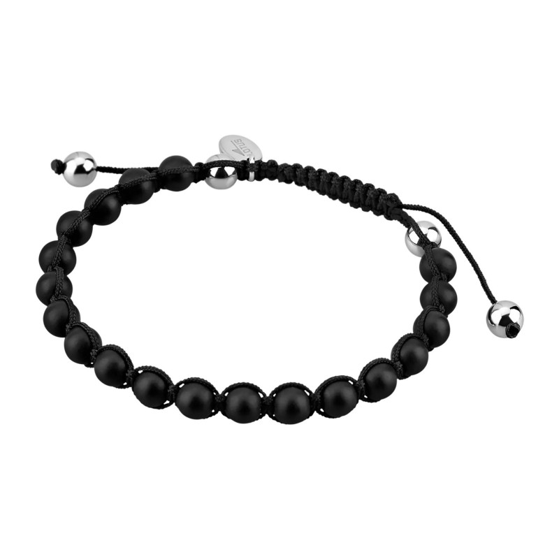 Pulsera Cuentas Negras de Hombre Lotus Style - LS1455-2/2 Pulsera Cuentas Negras de Hombre Lotus Style - LS1455-2/2