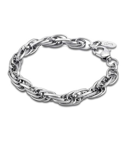 Pulsera de Acero Básica para Mujer Lotus Style - LS1612/2/1