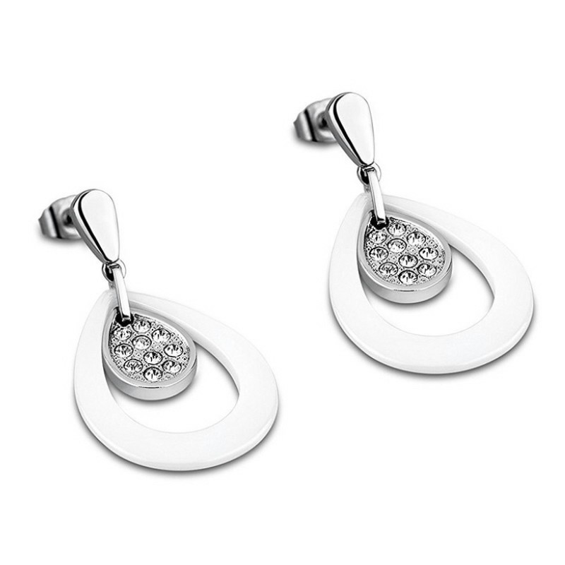 Pendientes Cerámica Lotus Style - LS1706/4/1 Pendientes Cerámica Lotus Style - LS1706/4/1
