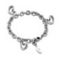 Pulsera Lotus Style con Corazones para Mujer - LS1707/2/1 Pulsera Lotus Style con Corazones para Mujer - LS1707/2/1