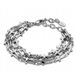 Pulsera de Cruces para Mujer Lotus Style - LS1766/2/1