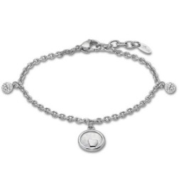 Pulsera Mujer con Corazón y circonitas Lotus Style - LS1858/2/1