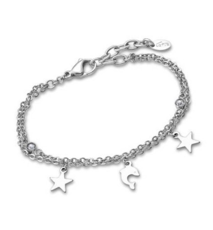 Pulsera Estrellas y Defín Lotus Style - LS1917/2/1