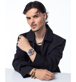 Pendiente Dorado para Hombre Colección Abraham Mateo - 15213E01012