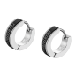 Pendientes Lotus Style Hombre Aro - LS2159-4/1