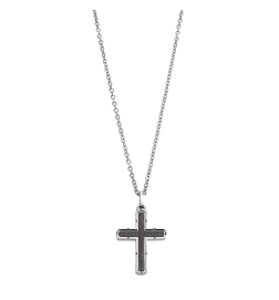 COLLAR DE ACERO INOXIDABLE 316L PARA HOMBRE ESTILO LOTUS - LS2278/1/1