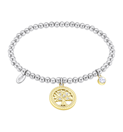 Pulsera elástica Bolas con Árbol de la Vida Lotus Style - LS2171/2/3