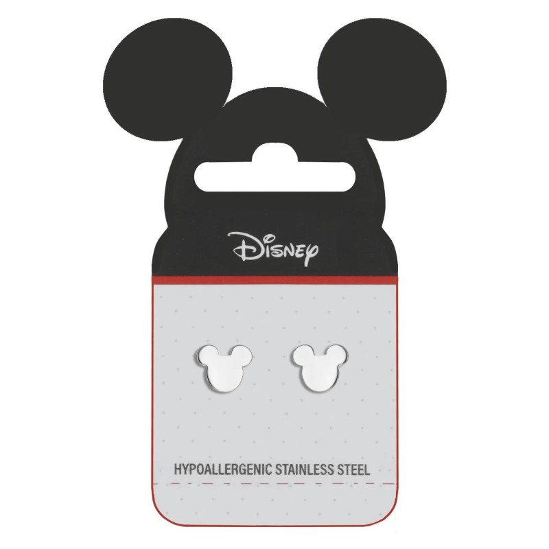 Pendientes Disney Mickey Mouse de Acero hipoalergenico
