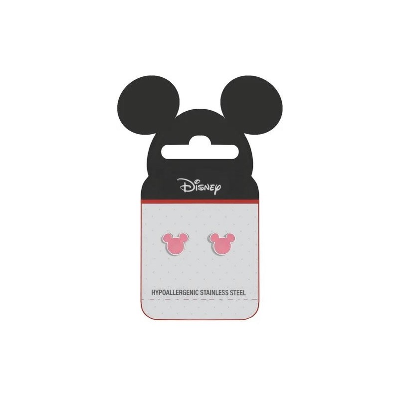 Pendientes Disney Minnie Mouse Rosa